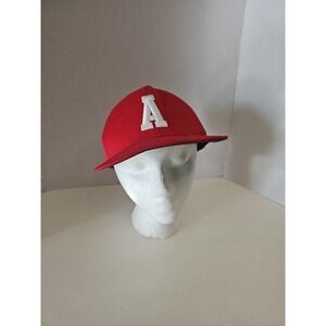 Richardson PTS30 Flexfit Baseball Cap Red White A Logo SM MD Performance Hat